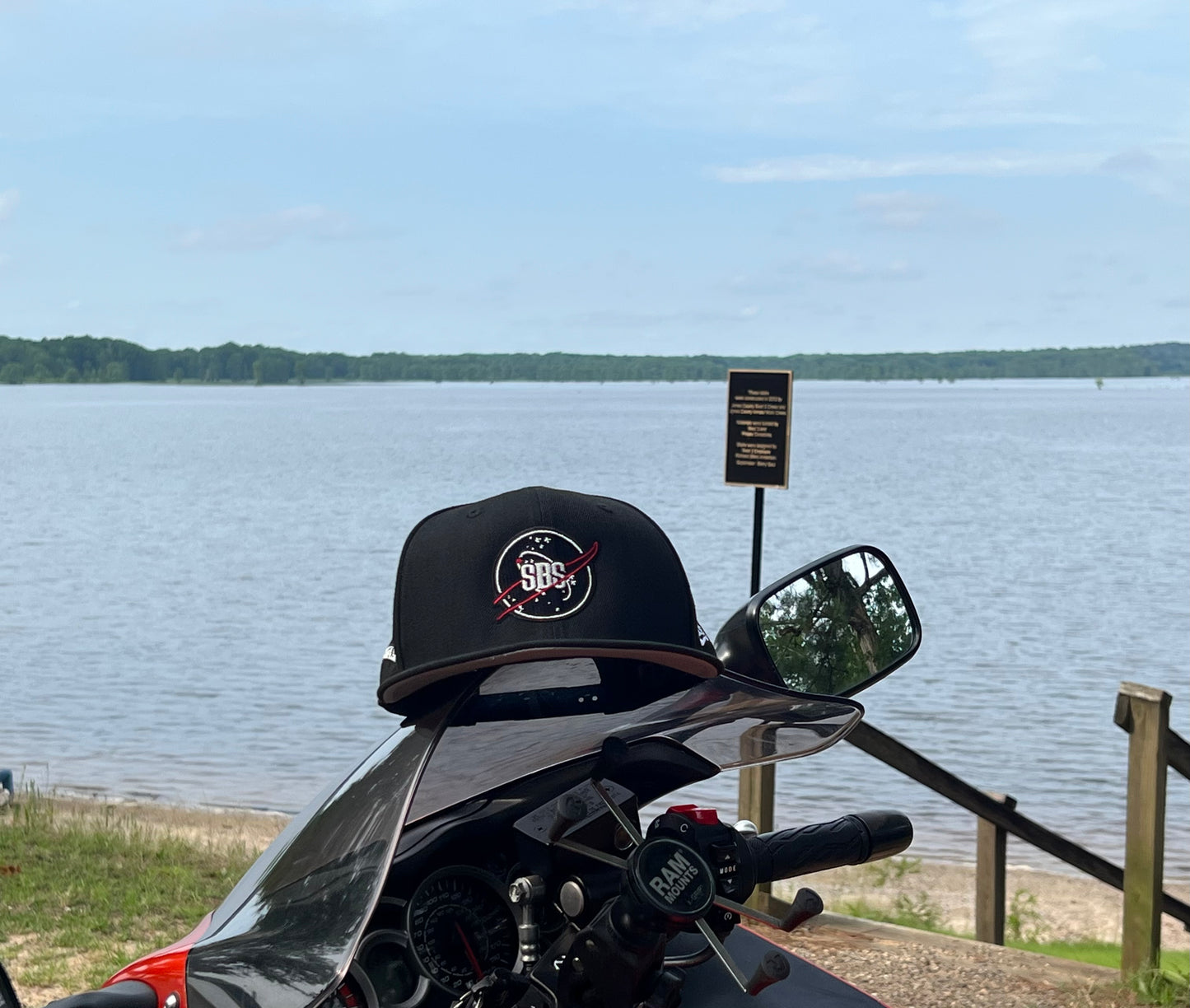 SBS Black Snapback